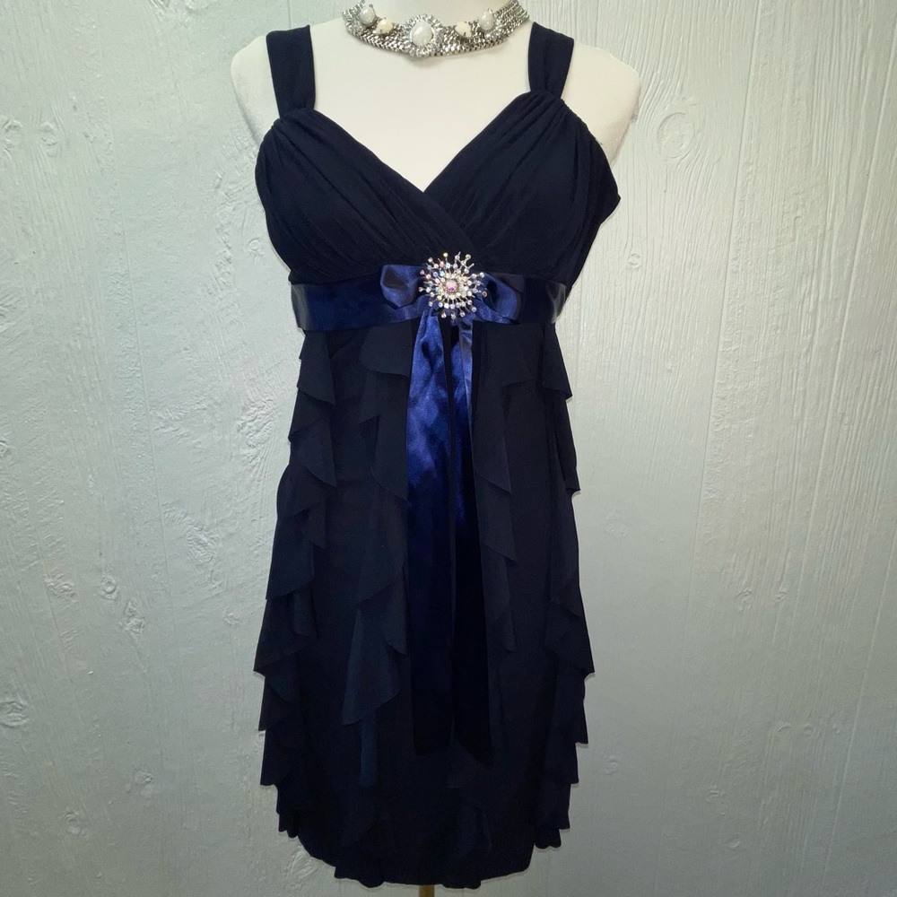 Formal Blue Dress! Snowflake Dress!